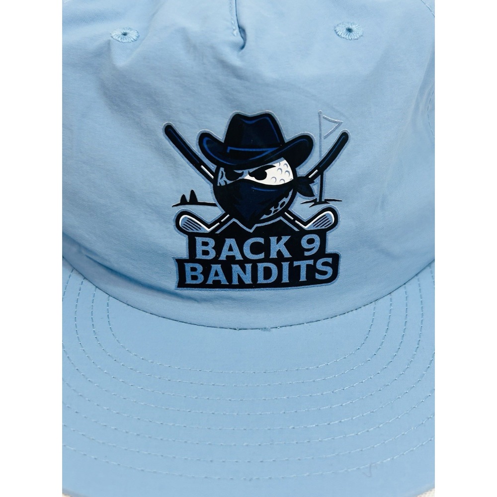 Back 9 Bandits Gof Hat Light Blue